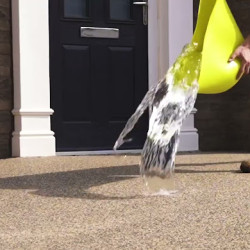 Water on Resin Driveway